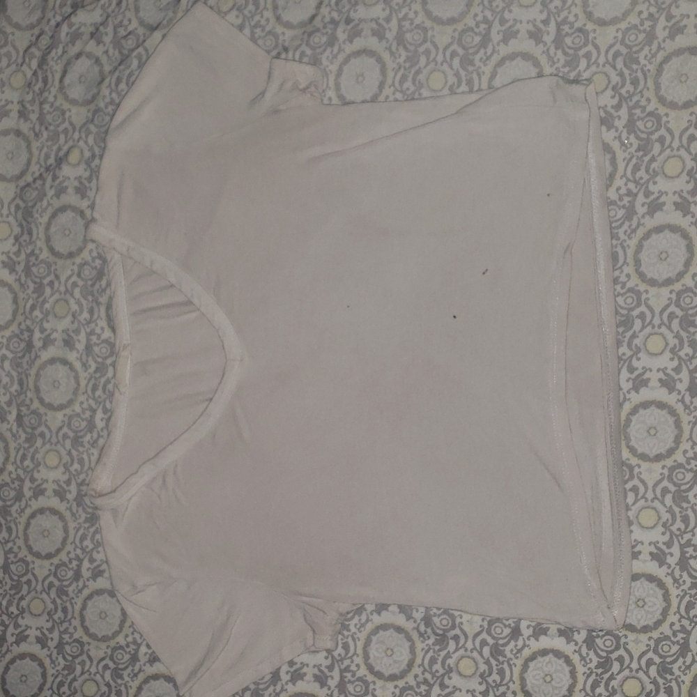 White crop top
